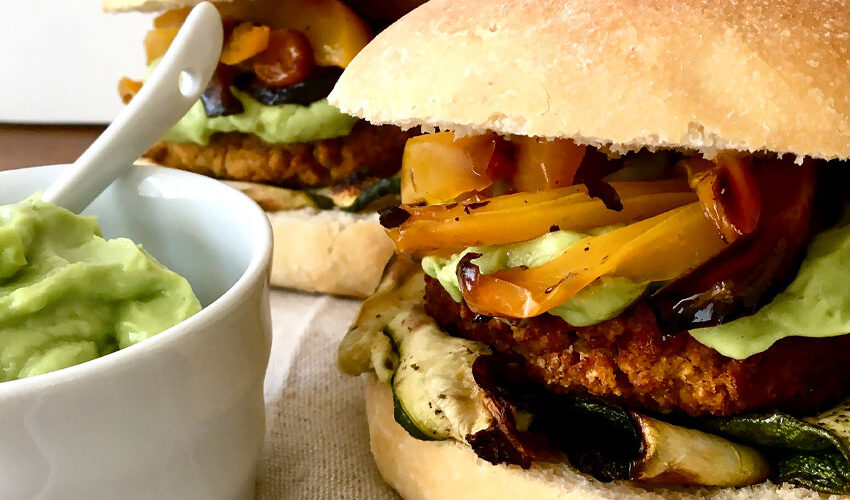 HAMBURGER DI LENTICCHIE, QUINOA E CAROTE